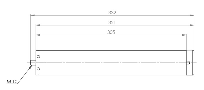 Externí vertikální epoxidové pouzdro KPB 25