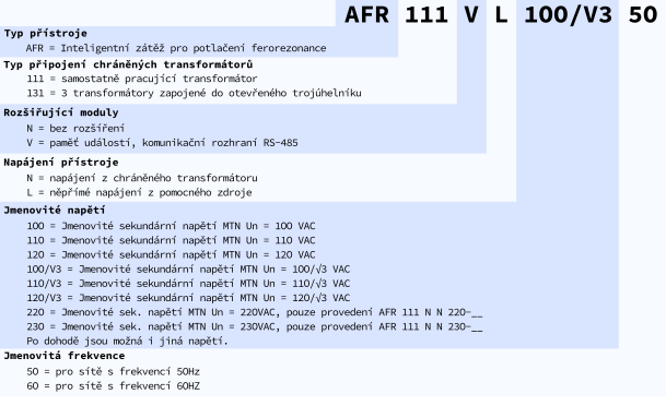 Inteligentní zátěž AFR 111 N N 230-50